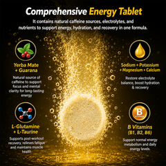 Image 4 for Careleaf Hydration Energy Electrolyte Tablets Lime Flavor 10 Tablets