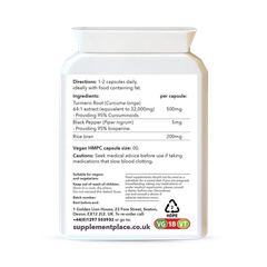 Image 5 for Joints Bundle | Curcumin & Black Pepper + Vegan Omega 3 | A Month's Supply