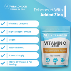 Image 3 for 3pk Glow Up Bundle - Apple Cider Vinegar Capsules - Biotin Hair, Skin & Nails - Vitamin C & Zinc Tablets