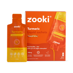 Image 1 for Liposomal Turmeric 750mg Curcumin Tangerine Flavour - 30x15ml Liquid Sachets