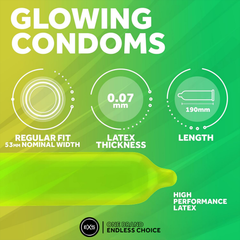 Image 5 for Mega Mix Vegan Latex Condoms 56 Variety Pack