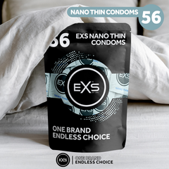 Image 5 for Nano Thin Condoms Lightweight Vegan Latex 56 Pack
