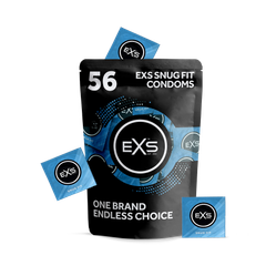 Image 1 for Snug Fit 49mm Large Condoms Vegan Latex 56 Pack