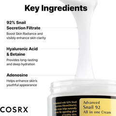 Image 3 for Advanced Snail 92 All In One Cream 100ml