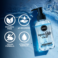 Image 2 for AquaGlider Clear Lubricant Bottle