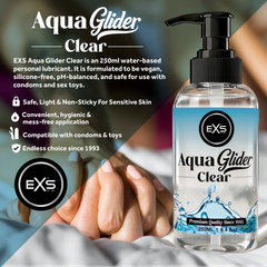 Image 3 for AquaGlider Clear Lubricant Bottle