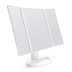 Image 2 for 24 LED Touch Dimmable 3 Way Makeup Mirror with 2 & 3X Magnification - white