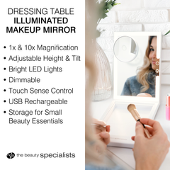 Image 2 for Dressing Table Illuminated Makeup Mirror