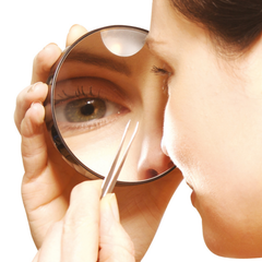 Image 5 for 10 x  Compact Magnifying Mirror with Light