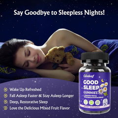 Image 4 for Careleaf Good Sleep Gummies Cherry Flavor 3 x 60 Gummies