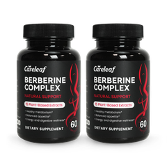 Image 1 for Careleaf Berberine Complex Capsules 2 x 60 Capsules