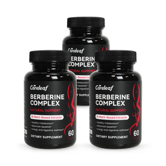 Image 1 for Careleaf Berberine Complex Capsules 3 x 60 Capsules