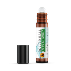 Image 1 for Relax & Unwind - Roller Ball Pulse Point - Aromatherapy Roll On Essential Oil - 10ml