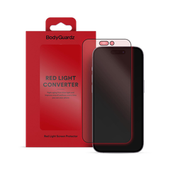 Image 1 for BodyGaurdz Red Light Converter Phone Screen Protector for iPhone 17/16 Pro Max