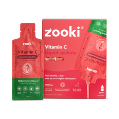 Image 1 for Liposomal Vitamin C 1,000mg, Watermelon Flavour - 30x15ml Liquid Sachets