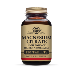 Solgar Magnesium Citrate 120 Tablets