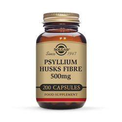 Solgar Psyllium Husks Fibre 500mg 200 Vegi Capsules