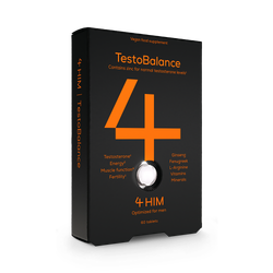 4Him Testobalance Testosterone Supplements For Men 60 Vegan Tablets