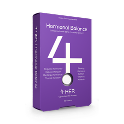 4HER – Hormonal Balance 60 Tablets – Multivitamin with Ginseng & Damiana for Women’s Daily Nutrition