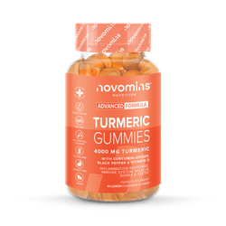 Novomins Turmeric 4000mg Lemon Flavoured 60 Gummies