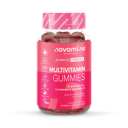Novomins Multivitamin Peach Flavoured 60 Gummies