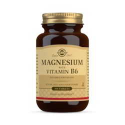 Solgar Magnesium With Vitamin B6 100 Tablets