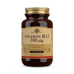 Solgar Vitamin B12 100 µg 100 Tablets