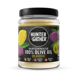Hunter & Gather Foods Olive Oil Mayonnaise Classic 250g