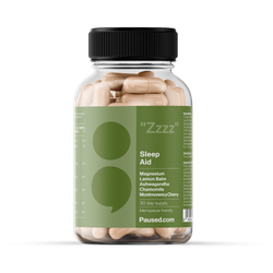 Paused Sleep Aid 60 Capsules