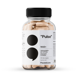 Paused NAD+ 300mg with B Vitamin Complex 60 Capsules