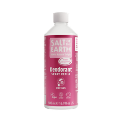 Salt Of The Earth Natural Deodorant Spray Refill Fresh Strawberry 500ml