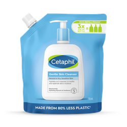 Cetaphil Gentle Skin Cleanser Face & Body Wash Refill Pouch 710ml