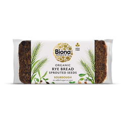 Biona Organic Rye Bread Sprouted Seeds 500g