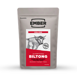 Ember Biltong Beef Jerky Chilli 250g