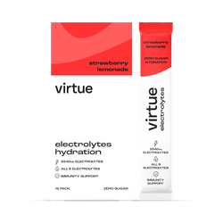 Virtue Electrolytes Hydration - Strawberry Lemonade 12 Sachets