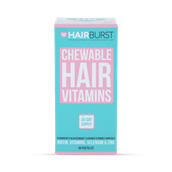 Hairburst Chewable Hair Vitamins 30 Day Supply 60 Pastilles