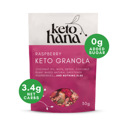 Keto Hana Granola Raspberry 30g