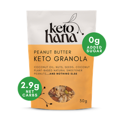 Keto Hana Granola Peanut Butter 30g