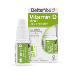 BetterYou D3000 Vitamin D Daily Oral Spray 15ml