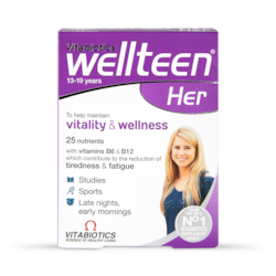 Vitabiotics Wellteen Her 28 Tablets