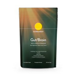 Cannaray Gut Brain Wellness Powder Pineapple & Mango (30 Servings) 150g