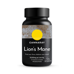 Cannaray Lion's Mane Capsules10,000mg 60 Capsules