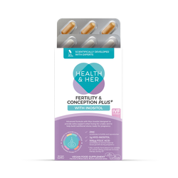 Health & Her Conception Plus (Ivf Suitable) 60 Capsules + 30 Tablets