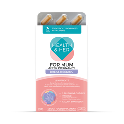 Health & Her Breast Feeding New Mum 60 Capsules