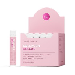 Swedish Collagen Deluxe Marine Collagen 12500mg Berry Flavour 30 Shots