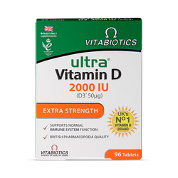 Vitabiotics Ultra Vitamin D 2000 IU Extra Strength 96 Tablets