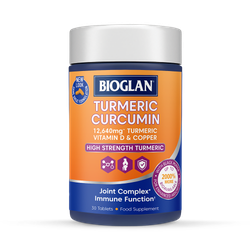 Bioglan Active Curcumin High Strength Turmeric 30 Tablets