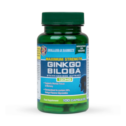 Holland & Barrett Maximum Strength Ginkgo Biloba 120mg 100 Capsules