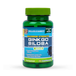 Holland & Barrett Maximum Strength Ginkgo Biloba 120mg 30 Capsules