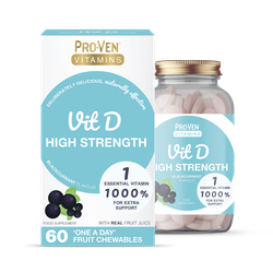 Pro-Ven Vitamin D High Strength 60 Chewable Tablets